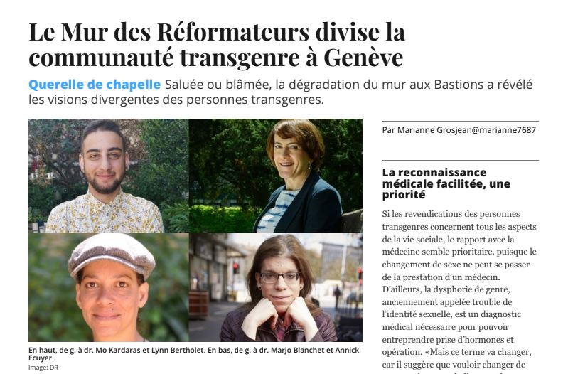 Jets de peinture sur la Mur des Réformateurs
